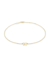 SAKS FIFTH AVENUE WOMEN'S 14K YELLOW GOLD INITIAL H ANKLET