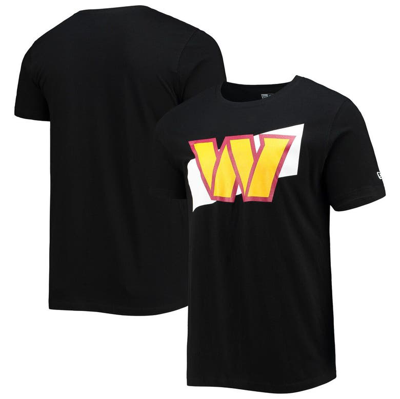 New Era Black Washington Commanders T-shirt