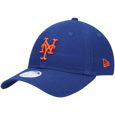 NEW ERA NEW ERA ROYAL NEW YORK METS TEAM LOGO CORE CLASSIC 9TWENTY ADJUSTABLE HAT