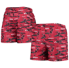 Foco Crimson Oklahoma Sooners Island Palm Swim Trunks In Crimson