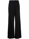 Maison Margiela Wide-leg Pants In Nero