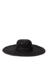 Ibeliv Wide-brimmed Hat In Nero