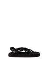 Nomadic State Of Mind Double Decker Jc Platform Sandals In Nero