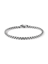 DAVID YURMAN MEN'S STERLING SILVER BOX CHAIN BRACELET