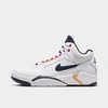 Nike Air Flight Lite "olympic" Sneakers In White/midnight Navy/university Red