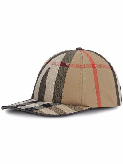 Burberry Vintage Check Cap In Neutrals