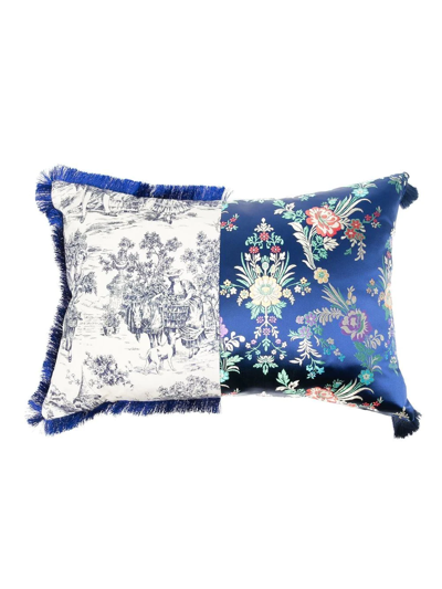 Seletti Argia Hybrid Cushion In Blue