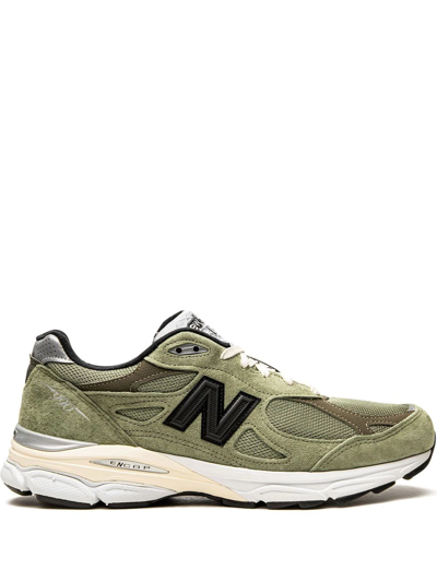 New Balance 990 V3 Low-top Sneakers In Green