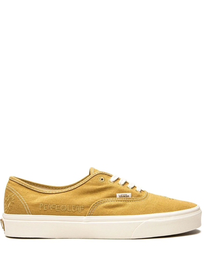 Vans Eco Theory Authentic Sneakers In Beige/white