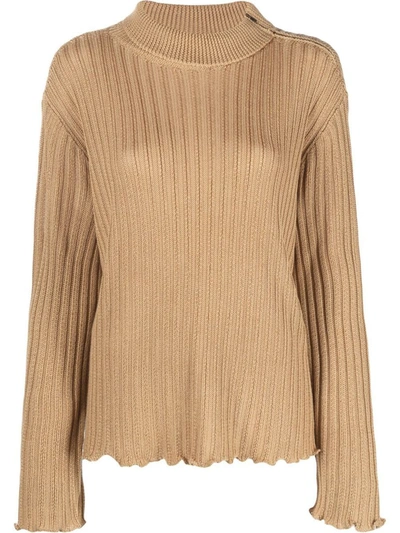 Maison Margiela Sweaters Camel