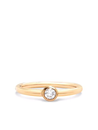 Pragnell 18kt Yellow Gold Sundance Diamond Ring In Pink