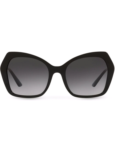 Dolce & Gabbana Sicilian Taste Sunglasses In Black