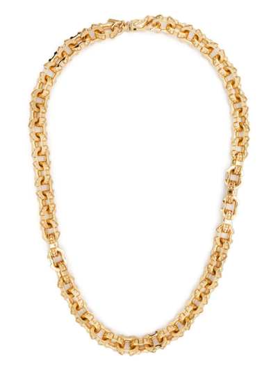 Emanuele Bicocchi Gold Plated Spike Chain Necklace