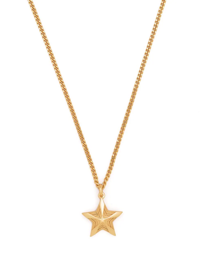 Emanuele Bicocchi Gold-plated Star Pendant Necklace