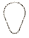 Emanuele Bicocchi Spiked-link Chain Necklace In Silber