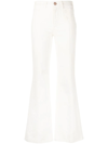 SEE BY CHLOÉ BRODERIE ANGLAISE FLARED JEANS
