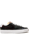 Nike Blazer Low 77 "multicolor Stitch" Sneakers In Black