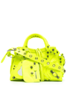 Balenciaga Neo Cagole Small Tote Bag In Neon Yellow
