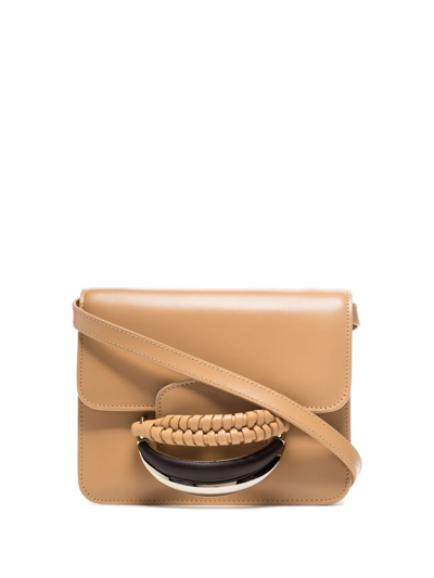 Chloé Kattie Leather Crossbody Bag In Nude