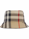 BURBERRY VINTAGE CHECK BUCKET HAT