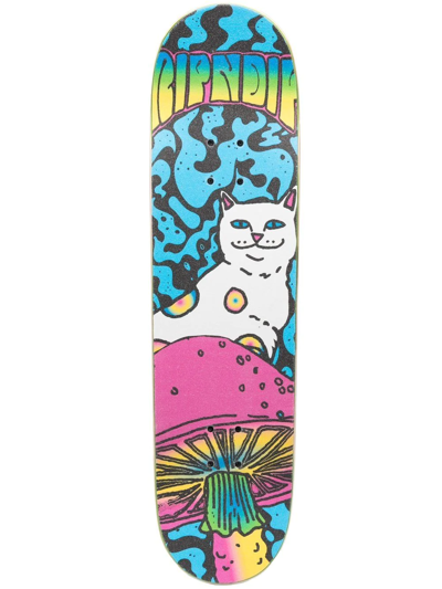 Ripndip Psychedelic Complete Skateboard In Blau