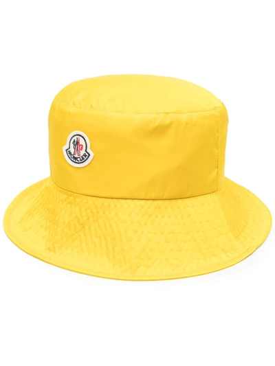 Moncler 标贴渔夫帽 In Yellow