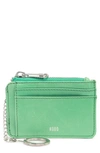 Hobo Kai Leather Card Holder In Mint