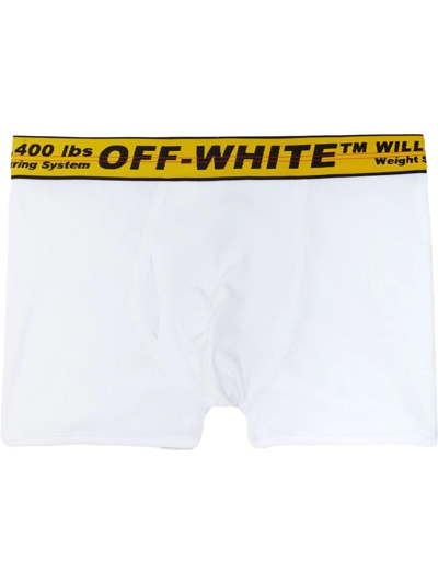OFF-WHITE LOGO裤腰四角裤