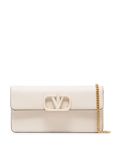 Valentino Garavani Vlogo 迷你斜挎包 In Neutrals