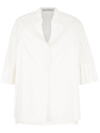 MARTHA MEDEIROS PANDORA LACE-TRIM SHIRT