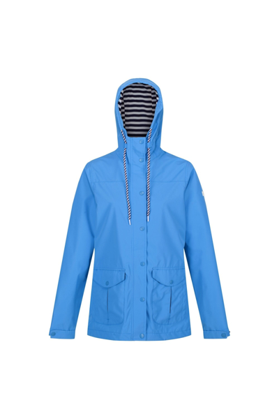 Regatta Womens/ladies Bayarma Lightweight Waterproof Jacket In Blue