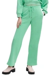 Maje Side-stripe Drawstring-waist Track Pants In Green
