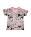 MIXED UP CLOTHING LITTLE GIRLS HELLO GRAPHIC T-SHIRT