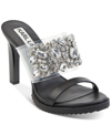 Karl Lagerfeld Women's Bedika Embellished Sandals Women's Shoes In Black