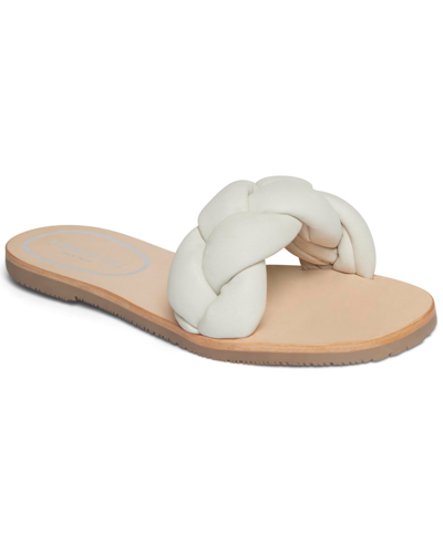 Kenneth Cole New York Women's Nellie Braid Slide Sandals In White