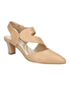 Easy Street Women's Venue Asymmetrical Pumps Women's Shoes In Nude