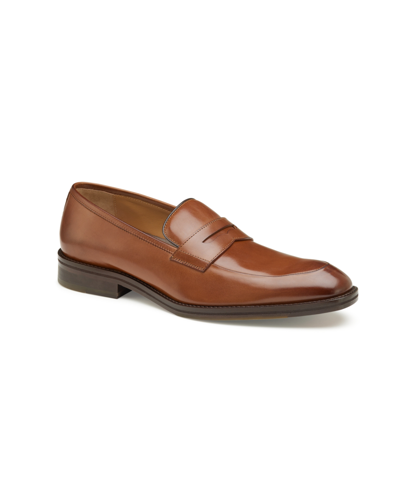 Johnston & Murphy Men's Meade Penny Shoes Men's Shoes In Tan