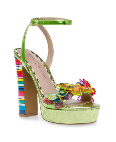 Betsey johnson butterfly heels hot sale