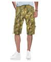 X-ray Xray Belted Snap Button Cargo Shorts In Desert Camo