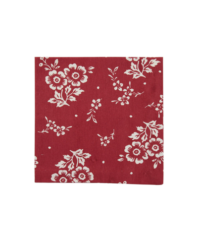 Tableau Mayflower Placemats, Set Of 4 In Red