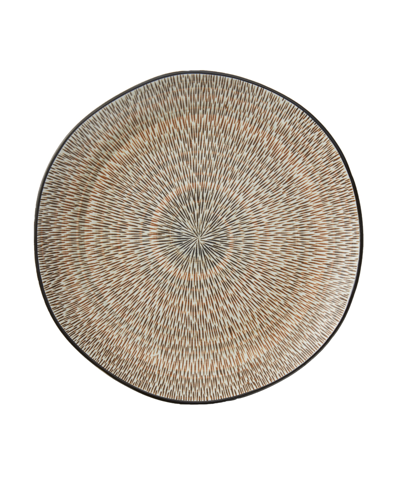 Tableau Spiral Sketch Platter In Black