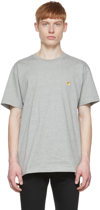 Carhartt Chase Cotton T-shirt In V690 Grey Heather /
