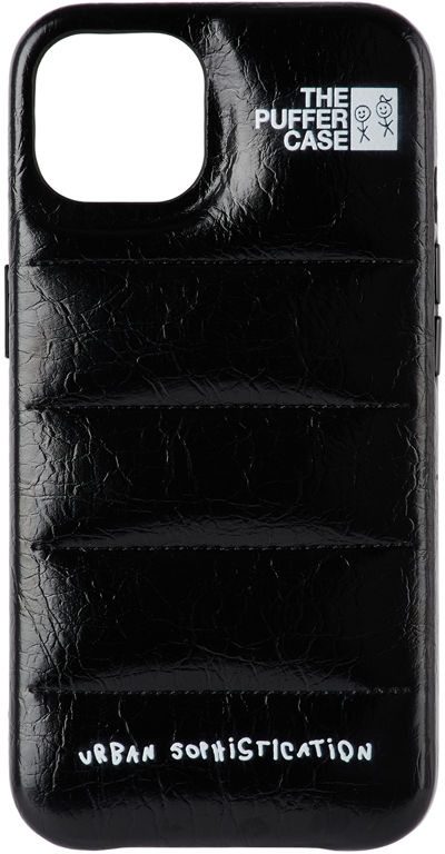 Moschino Black Iphone 12 Pro Max Case In Fantasy Print Black