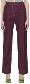 STINE GOYA PURPLE FRANKIE TROUSERS