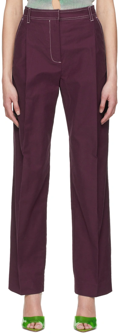 Stine Goya Purple Frankie Trousers In 2020 New Brown