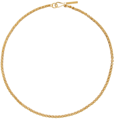 Sophie Buhai Gold Suzanne Necklace In 18k Gold Vermeil