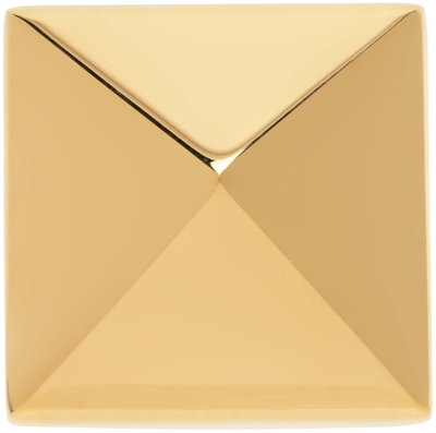 Valentino Garavani Gold Single Rockstud Ring