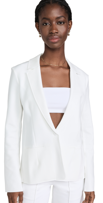 Commando Neoprene Ceo Blazer In White