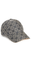 Tory Burch T Monogram Baseball Cap In Navy