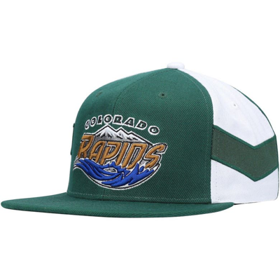 Mitchell & Ness Men's Green Colorado Rapids Historic Logo Since '96 Jersey Hook Snapback Hat